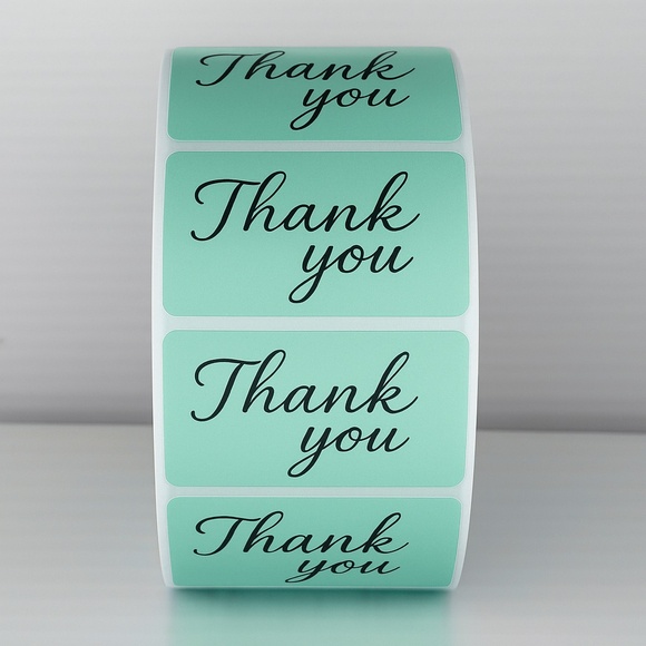 Cute Thank You Labels –Perfect for Packaging & Small Business Orders - Picture 2 of 8
